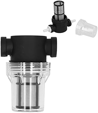 Beer Filter with 2 Barbs, Home Brewing 100 Mesh Water and Beer Filtering Beer Inline Filter Strainer Mesh Filter
