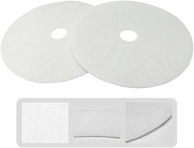 10 Pcs White Universal Cloth Dryer Exhaust Filter Portable Dryer Replacement Lint Filter Air Intake Paper Filters for Chef Dryer, Dryer Replacement Parts, Dryer Parts and Accessories (227 x 33 mm)