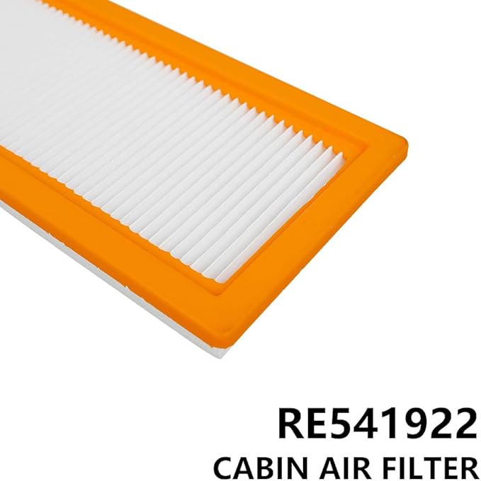 4pcs RE198488 Cabin Air Filter Compatible with JD Tractor 5525 5320 5325 5420 5425 5525 5725 6110D 6115D 6140D 6603 Replaces RE73220