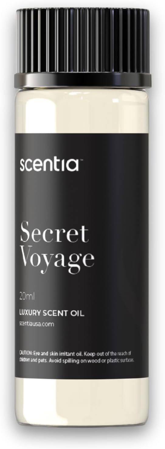 Hotel Diffuser Oil Inspired by The Baccarat Hotel Scent - 20 mL 0.67 fl oz - Essential Oil Blend of Cedar &Jasmine for Aromatherapy & humidifiers - Secret Voyage, Graduation Gift