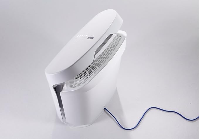 Rabbit Air, BioGS 2.0 Air Purifiers for Home Large Room, Ultra Quiet HEPA Air Purifier, Activated Carbon Filter Air Purifier for Mold, Dust, Smoke & Pet Allergies - Odor Eliminator - (SPA-550A White)