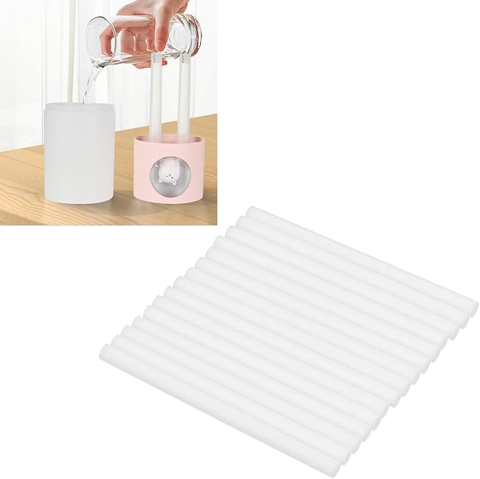 30Pcs Humidifier Cotton Swab Filter Absorbent Mini Humidifiers Filters Refill Sticks Humidifier Replacement Accessory(5x80mm)