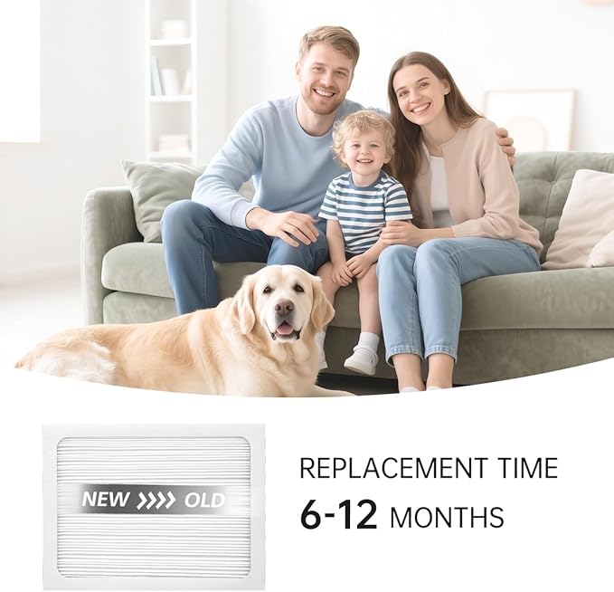 9 x 11 x 1 Dehumidifier Filter MERV 13 Compatible with Santa Fe Compact2, Compact70, Ultra70 Dehumidifier, UA 65H, # 4029748 Dehumidifiers Replacement Parts (4-Pack)