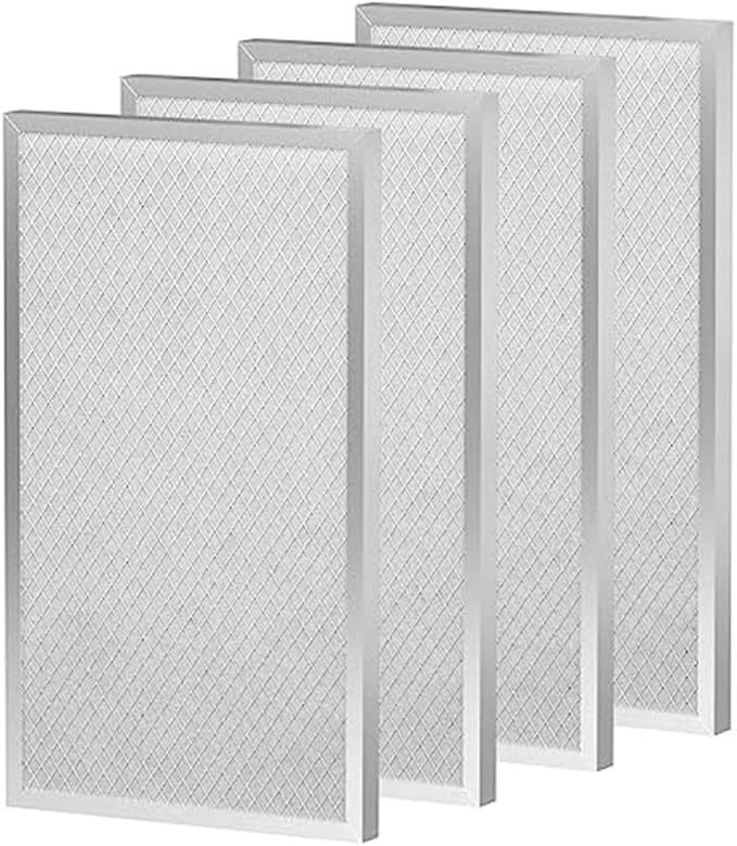 Filter Replacement Parts For AlorAir Dehumidifiers, 4 Pcs 17.2 * 8.81'' Aluminum Accessories For Models HD55, HDi65