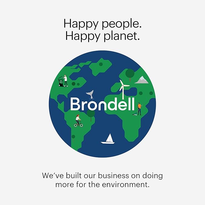 Brondell Horizon O2+ Air Purifier P200, 5 Stage Filtration System Filter and Intelligent Ion Technology – 560sf - CARB Certified