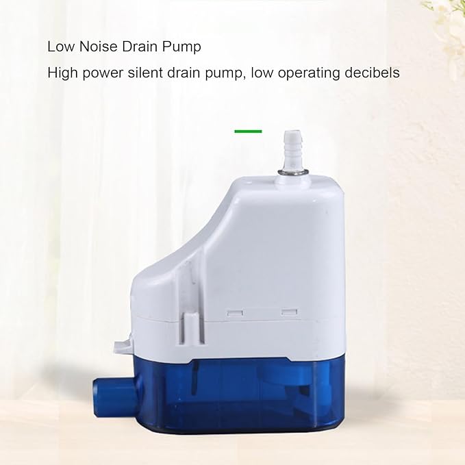 Condensate Pump, Automatic Water Lifting Pump with Low Noise, Ventilation Hole Design, Suitable for 1-3P Wall Mounted Machine and Commercial Ice Makers, AC Units, Dehumidifiers