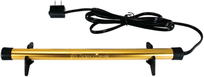 LOCKDOWN GoldenRod Dehumidifier Rod with Low Profile Design and Easy Installation and Operation for Vault Humidity Control and Rust Prevention, Made in USA