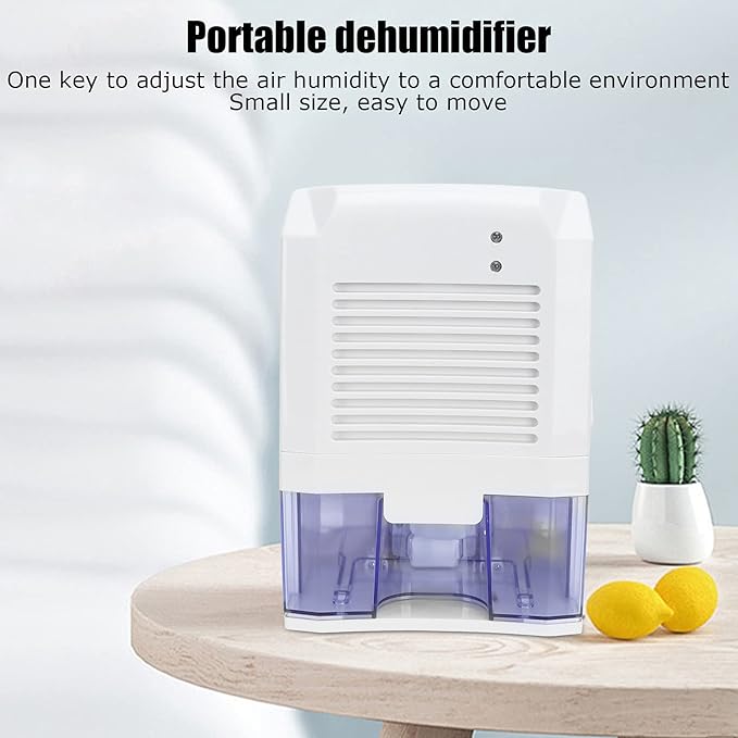 Small Portable Compact Dehumidifier,Dehumidifiers for Home,Electric Mini Dehumidifier,Removes Moisture Humidity USB Air Dryer for Home Beedroom Bathroom