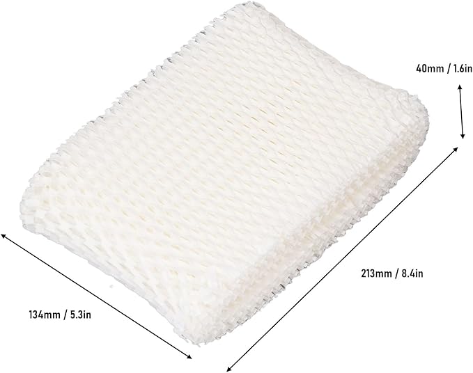 TOPINCN 2PCS Humidifier Filter for HU4801, Replacement Filter Wick Humidifiers Filter Sticks Humidifiers Refill Sticks for Cool Mist Humidifiers Portable Diffuser USB Mini Humidifie