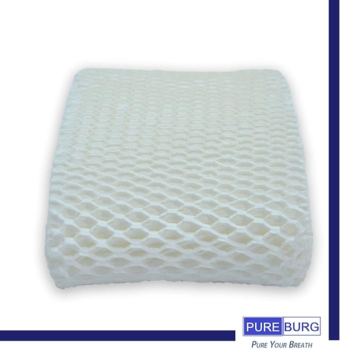PUREBURG 4-Pack HAC-504 Humidifier Filter Compatible with Honeywell HAC-504AW & Filter A Fits HCM-350 HEV355 HCM-710 Cool Mist Humidifiers and More