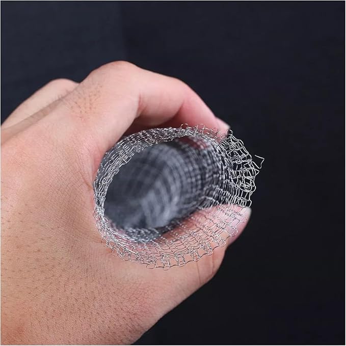 12 Pack Washing Machine Lint Traps Snare Filter Screen Stainless Steel Mesh Ties