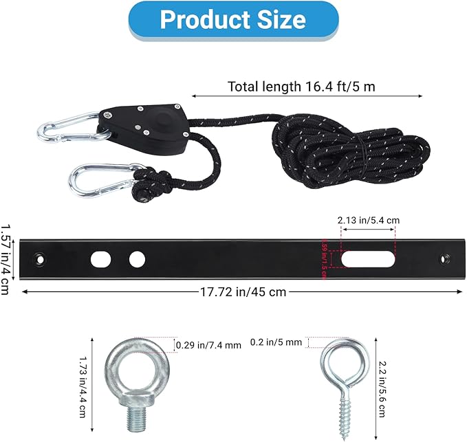 Dehumidifier Hanging Kit, Dehumidifier Joist Hanging Kit for Crawl Space and Basement Dehumidifiers, Helps Reduce Noise and Vibration of The Unit