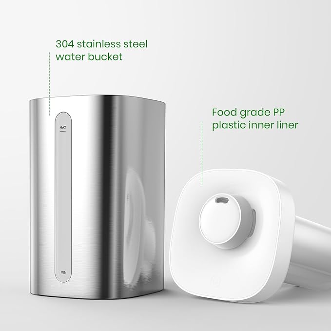 Stainless Steel Humidifier, Easy to Clean Humidifier, Dishwasher Safe Humidifiers, Cool Mist Humidifiers for Bedroom