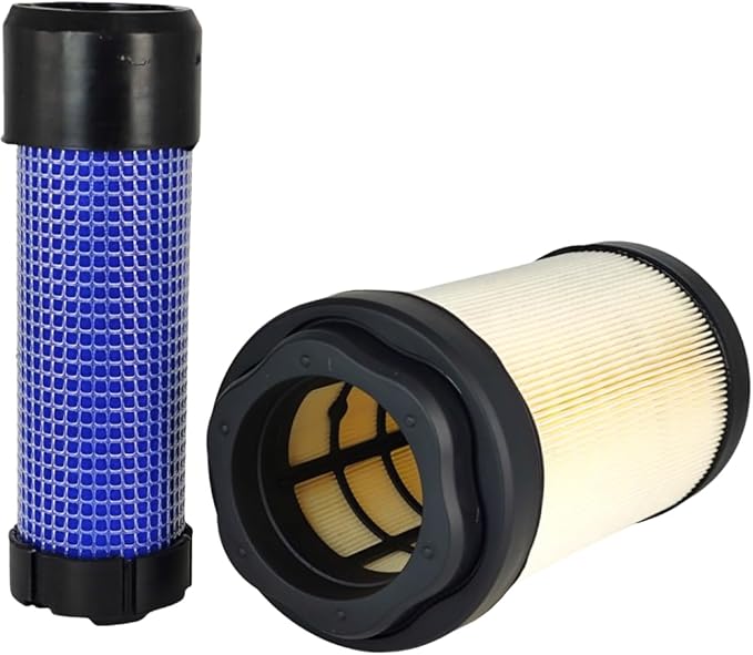 Primary Secondary Air Filter Set Compatible with John Deere 2018-UP 1023E 1025R 1026R 2025R 2026R Tractor, 2400 2700 2750 E-Cut Hybrid, 2550 Precisioncut Triplex Riding Mower LVU34503 LVU34504