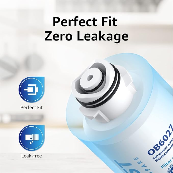 Overbest DA29-00020B Refrigerator Water Filter, Replacement for Samsung DA29-00020B, HAF-CIN/EXP, 46-9101, RF4267HARS