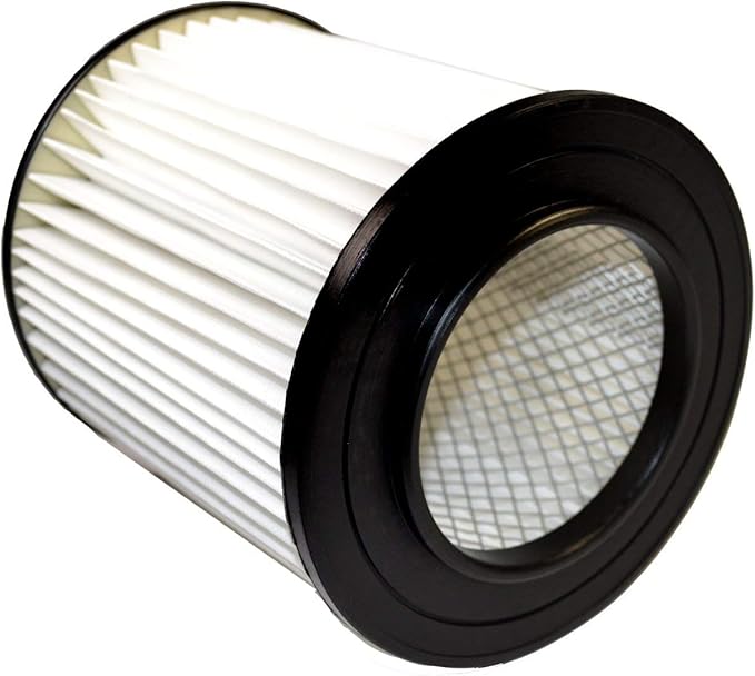 HQRP 2-pack 7" Filter compatible with Dirt Devil Pro 390, 590, 690, 890, 990, Platinum Force 299e H-P Central Vacuum Systems, 8106-01 Replacement