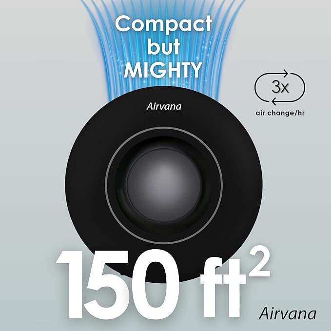 AV150AP True HEPA Tabletop Air Purifier, White