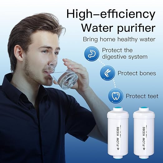 Gravity-Fed Water Filter System, 1.5G Stainless-Steel Countertop System with 2 Black NSF/ANSI 42 Certification Elements, 2 Fluoride, Metal Water Level Spigot, Reduces Fluoride and Chlorine