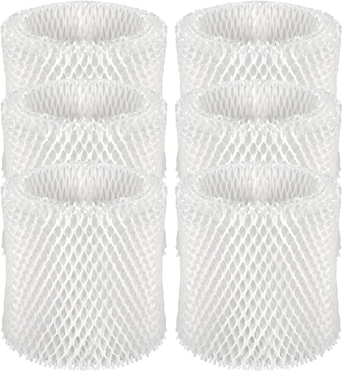 6-Pack Humidifier Replacement Filter Compatible with Canopy Bedside & Nursery Humidifiers, Wood Pulp & Paper Filter