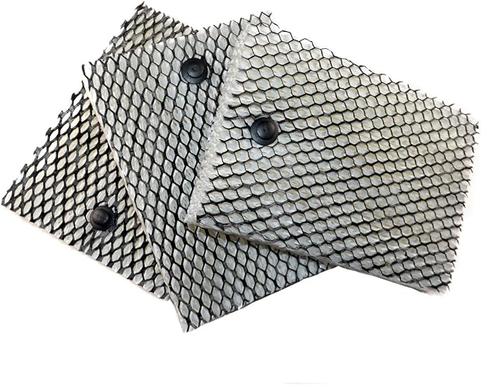 HQRP 3-Pack Wick Filters Compatible with Sunbeam SF235, SCM630, SCM630WC, SCM630BC, SCM631, SCM631C, SCM7808, SCM7809 Humidifiers, Replacement for Holmes HWF100 HWF100CS HM630 HM729