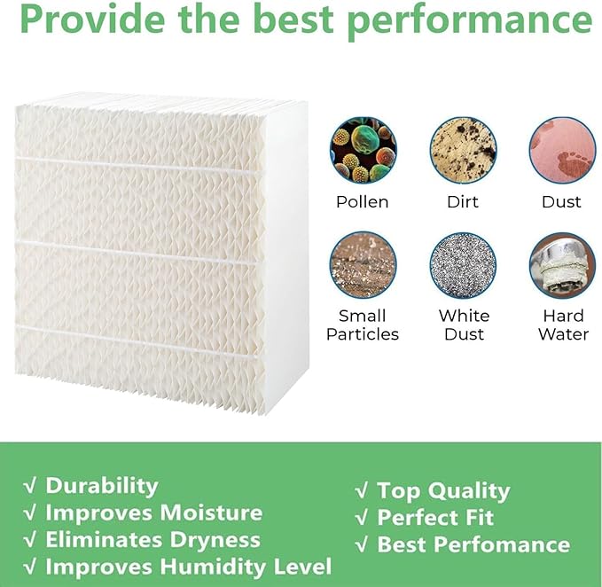 ITidyHome-2 Pack1043 Humidifier Filter Replacement for Essick Air AIRCARE EP9500 EP9700 EP9800 EP9R500 EP9R800 821000 826000 826800 831000 and Bemis Spacesaver 800 8000 Series Humidifiers