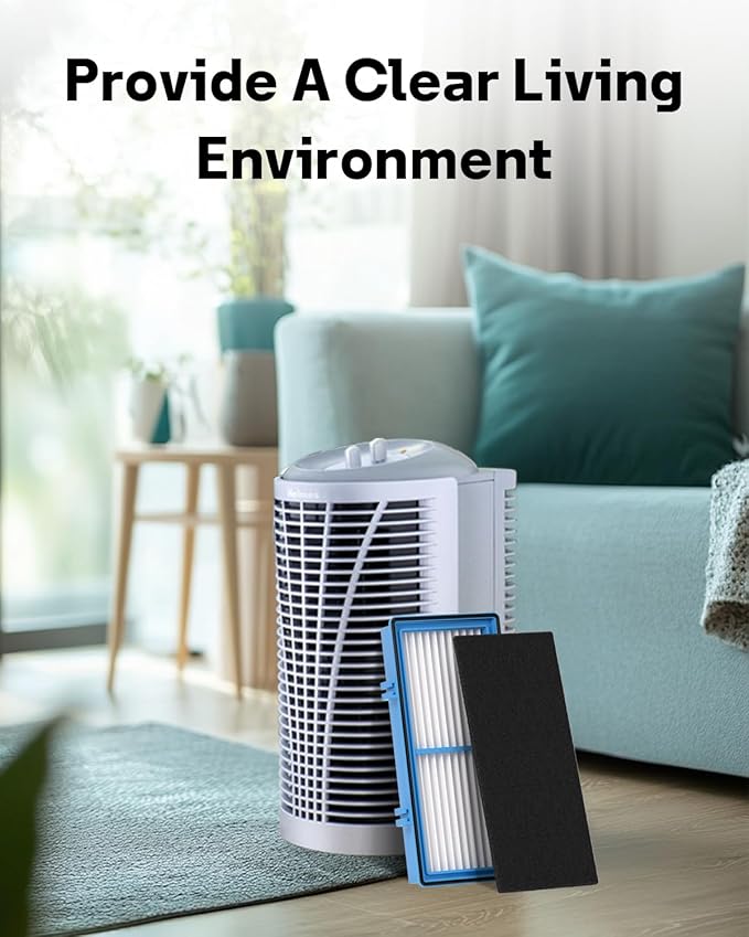 Aer1 Filter Replacement for Holmes Air Puri-fiers, HAPF30AT(4 True HEPA Filters + 8 Carbon Booster Filters), 12 pack