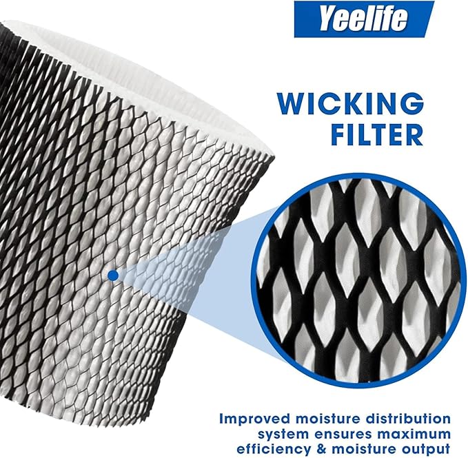 HWF65 Humidifier Filter Compatible with Holmes Humidifier Filter, Replacement Humidifier Filter C, HWF65PDQ-U (2Pack)