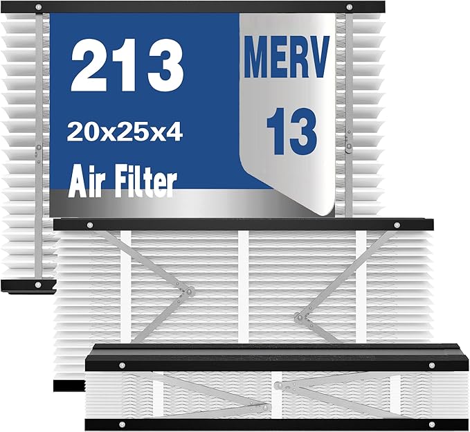 1 Pack 213 Filter Replacement Compatible with AprilAire 213 Whole House Air Purifiers Models,1210,1620,2210,2216,3210,4200,MERV 13 Furnace Filter Replacement,20x25x4inch