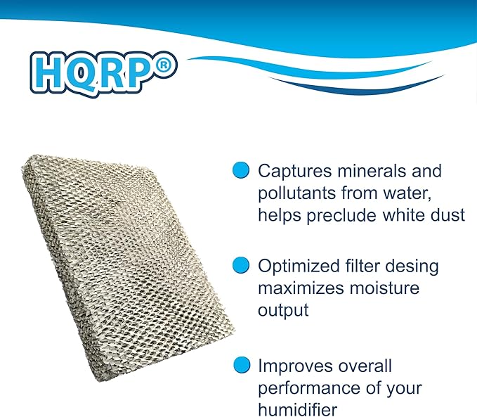 HQRP Water Filter Compatible with GeneralAire 570 570M 570A Whole House Humidifiers; GA10, ReservePro 7900, BestAirPro A10-PR A10PR Replacement