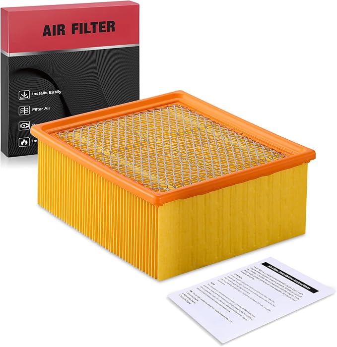BDFHYK CA10261 Engine Air Filter Compatible with Dodge Ram 2500 3500 4500 5500 07-10 6.7L & Ram 2500 3500 4500 5500 11-23 6.4L 6.7L & Sterling Truck Bullet 45 08-10 6.7L