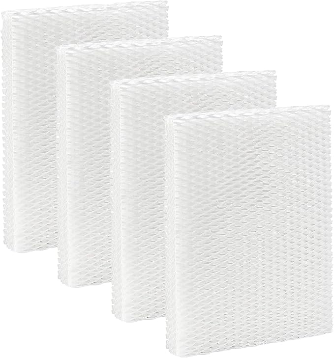 HIFROM 4Pack Replacement Humidifier Wick Filters MD1-0034 Compatible with Vornado Evaporative EV100 EV200 EVDC300 EVDC500 EVDC505 Evap40 Evap2 Humidifiers
