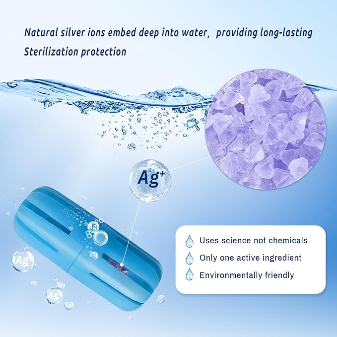 Humidifier Cleaner, 3 Pack Humidifier Cleaning Fish for Universal Humidifiers and Tanks for 90 Days, Humidifier Tank Cleaner Purifies Water & Prevent Hard Water Build-Up, Reduce White Dust and Odors