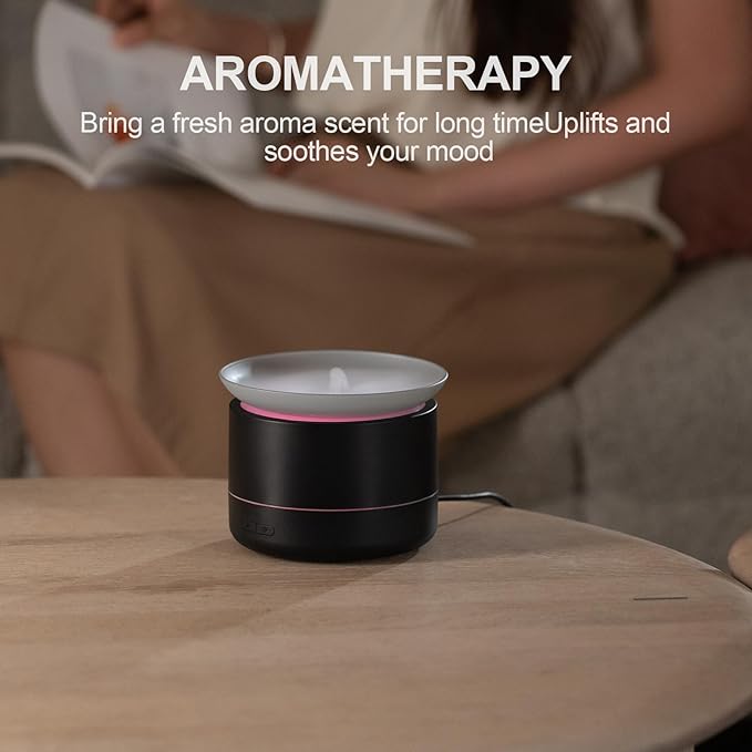 200ML Tabletop Fountain, Atomizing Desktop Fountain & Clouds Mist Essential Oil Diffusers, Aroma Air Aromatherapy Diffuser, Cool Mist Humidifiers, Zen Meditation Illuminated Indoor Relaxation