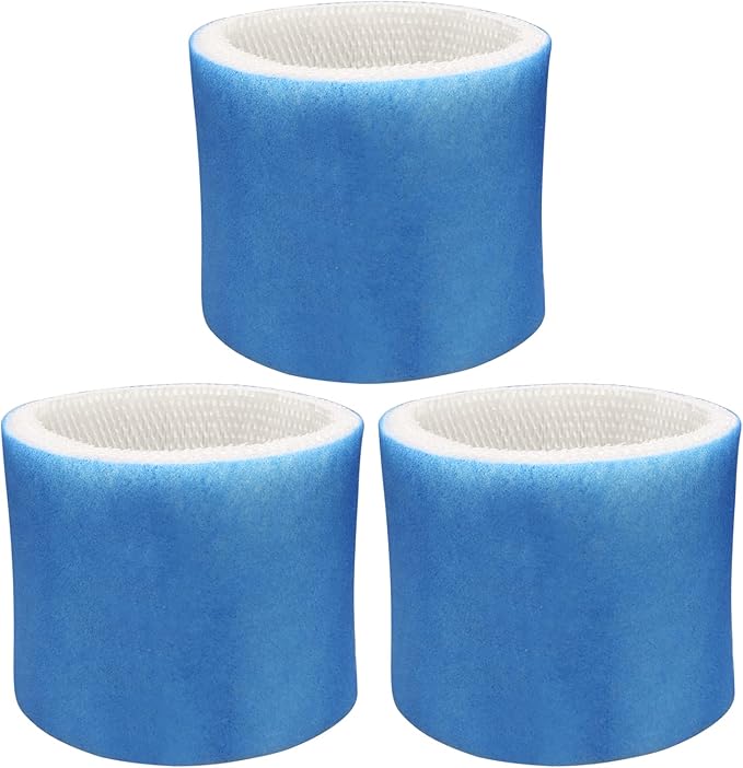 Smilyan 3 Pack Upgraded Blue Mesh Treated Layer HC-14 Humidifier Replacement Wicking Filter E for Honeywell HCM-6009 HCM-6011 HEV680 HEV685 Series Humidifier, Part # HC14PF3 HC-14V1 HC-14 HC-14N