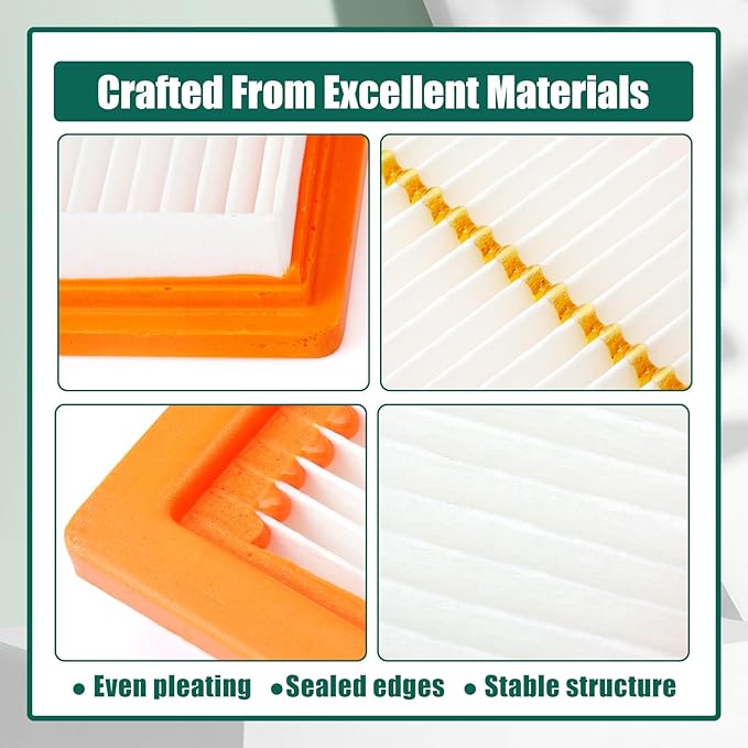 YUXIVCNE 4Pcs RE198488 Cabin Filter Compatible with John Deere Tractor 5525 5320 5325 5420 5425 5520 5525 5603 5625 5725 6100D 6110D 6115D 6125D 6130D 6140D 6403 6603 Replace RE73220 PA30086 WP10160