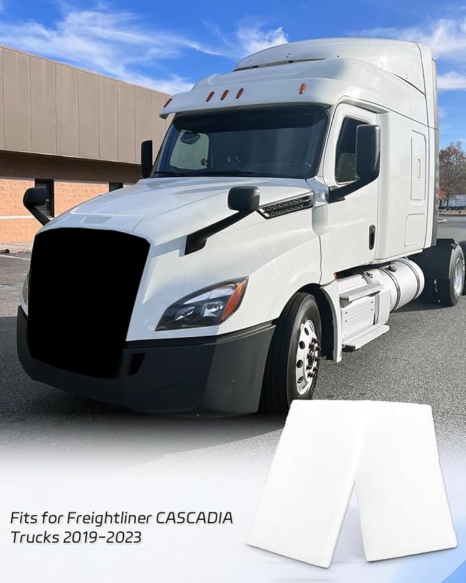Cabin Air Filter W2084001 Fit for Freightliner CASCADIA Trucks 2019-2023 Replace BOA84032457001,PA30107, AF55836, 48FP36 Water Wash Sponge Filter Element 2PCS