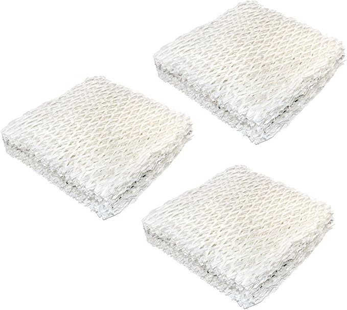 HQRP Pack of 3 Humidifier Wick Filters сompatible with Duracraft DH831 DH4C DH83 DH-831 DH-4C DH-83 Humidifiers