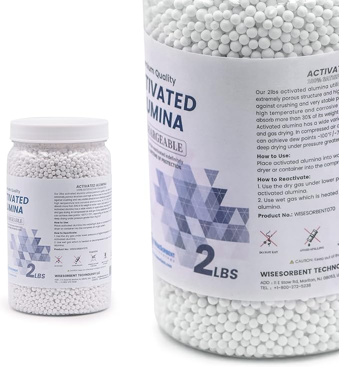 8 LBS Activated Alumina, Alumina Desiccant, Reusable Dessicant Dehumidifiers Desiccant Moisture Absorber