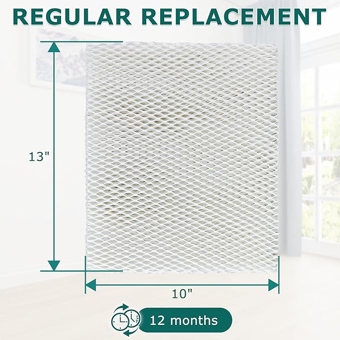 TOMOON 6 Pack Water Panel 35 for April.aire Humidifier, Compatible with Replace 300 350 360 560 560A 568 600 600A 600M 700 700A 700M 760 760A 768 April.aire Humidifiers|10" x 13"