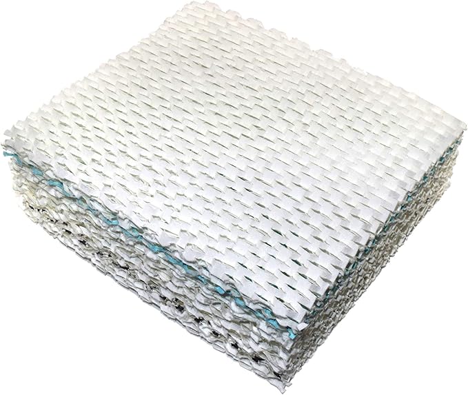 HQRP 2-Pack Wick Filter Replacement Compatible with Bemis Essick Air AIRCARE SS390DWHT, 826000, 826800, 826600, 826900, 821000, 821001, 831000 Evaporative Humidifiers