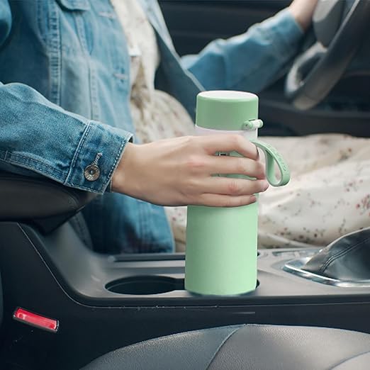 PHILIPS Water Bottle with Filter, Filter Water Bottle Stainless Steel with GoZero Everyday BPA-Free Tap Water Filter, Water Filter Bottle Keep Drink Cold 24 Hours, 1 Filter for 40 gal / 2 Months