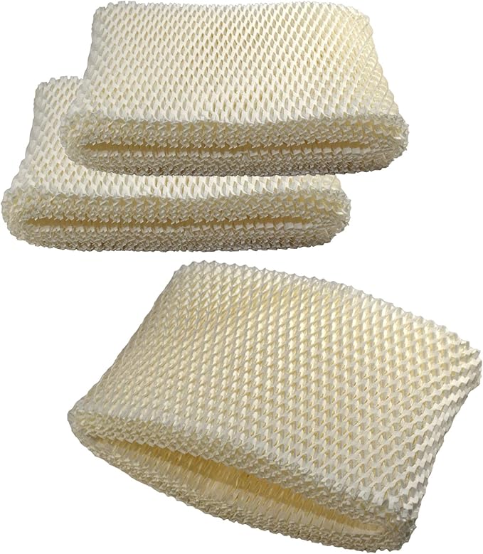 HQRP 3-Pack Wick Filter HC888 HC888N Compatible with Honeywell Filter C HCM-890 HEV320 Series HEV320B HEV320W HCM-890B HCM-890C HCM-890BTG HCM89020 HCM-890MTG Humidifiers