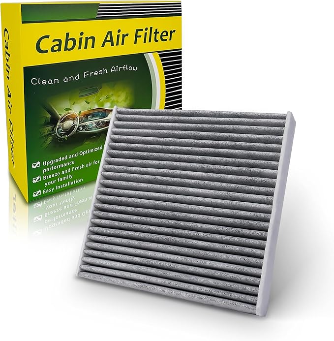 Premium Cabin Air Filter with Activated Carbon, Replacement for CF11809, Silverado, Sierra, Suburban, Tahoe, Yukon, Escalade