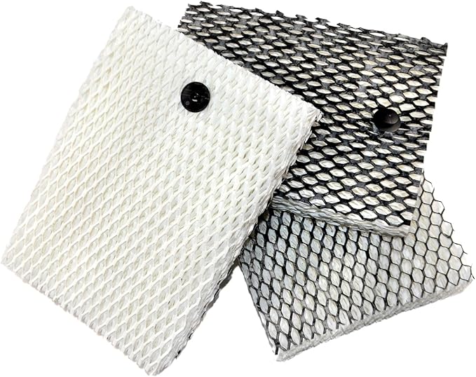 HQRP 3-Pack Wick Filters Compatible with Sunbeam SF235, SCM630, SCM630WC, SCM630BC, SCM631, SCM631C, SCM7808, SCM7809 Humidifiers, Replacement for Holmes HWF100 HWF100CS HM630 HM729