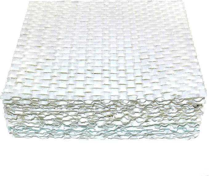 HQRP 2-Pack Wick Filter Replacement Compatible with Bemis Essick Air AIRCARE SS390DWHT, 826000, 826800, 826600, 826900, 821000, 821001, 831000 Evaporative Humidifiers