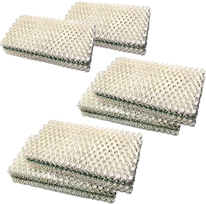 HQRP Humidifier Wick Filter Compatible with Sears Kenmore 14909, 14912, 32-14912, 42-14912, Emerson Essick Air AIRCARE HDC-2R & HDC-411, BestAir E2R Replacement, 6-Pack