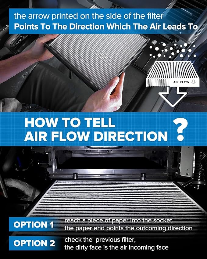 PHILTOP CF11671 Cabin Air Filter, Replacement for CX7 2007-2012, Ram1500 2016-2021, 1500 Classic 2019-2021, 2500 2017-2021, 3500 2017-2021, 4500 2016-2021, 5500 2016-2021, Premium Cabin Filter