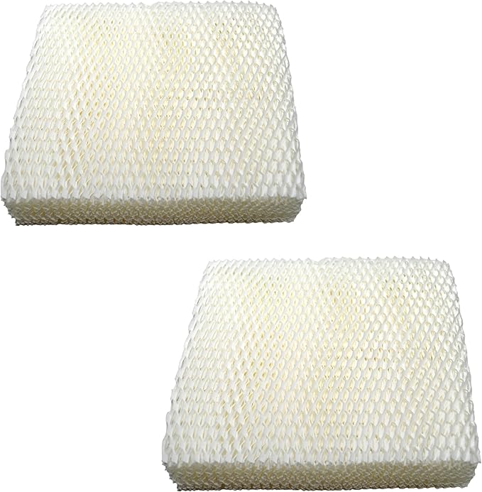 HQRP 2-Pack Wick Filter for Duracraft DH821 DH822 DH822C DH823 DH824 Humidifiers, AC-811 D11-C HC-811 Replacement