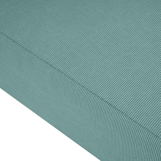 GDFStudio Outdoor Club Chair Cushion Set,5" Thick Water-Repellent Seat & Back Cushions,UV-Resistant Fabric,All-Weather Comfort Pads for Patio,Deck,Garden,Backyard Seating,Teal