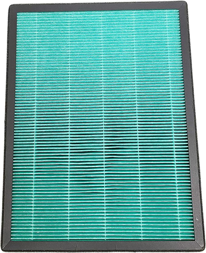Nispira Replacement Filter For Rabbit BioGS 2.0 Ultra Quiet Air Purifier Model SPA-550A SPA-625A True HEPA Activated Carbon Pre Filter Kit Set, 2 Packs